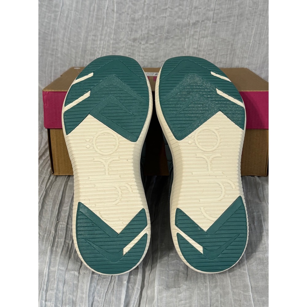 Ryka Pursuit Women Size 7.5 Slip On Sneakers Dark Seagreen Quilted Casual NWB - Picture 5 of 9